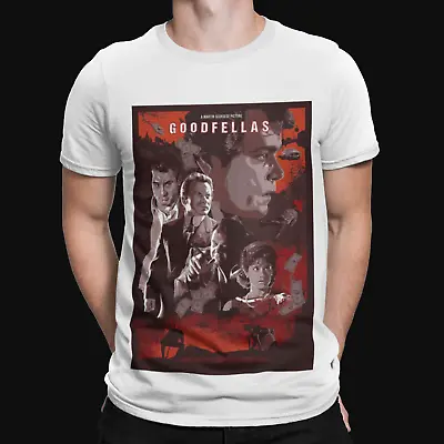 Buy Goodfellas Poster T-Shirt - Film Movie Cool TV Action Funny Gangs Scarface Mafia • 8.39£