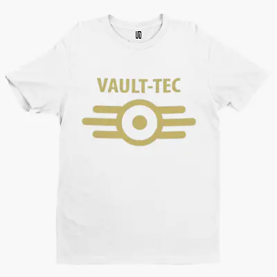 Buy Vault-Tec T-Shirt - Cool Gamer Funny Retro Game Comic Arcade Fallout Nerd Boy • 7.19£