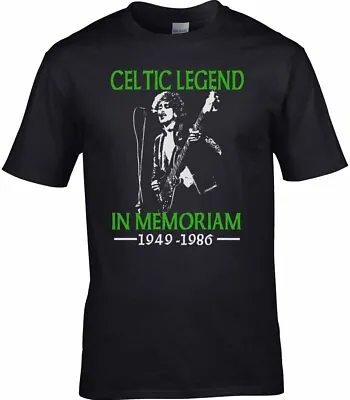 Buy Phil Lynott Thin Lizzy T Shirt Homage DTG Celtic Legend • 14.95£