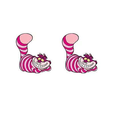 Buy Alice In Wonderland Stud Earrings Cheshire Cat Gift Disney Characters Jewelry UK • 5.99£