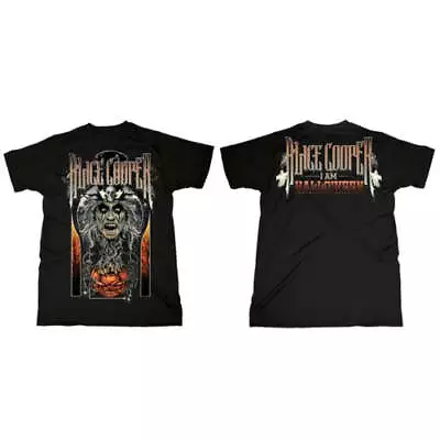 Buy Alice Cooper Unisex T-Shirt: I Am Halloween (Back Print) OFFICIAL NEW  • 19.91£