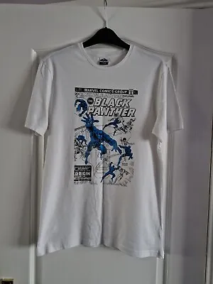 Buy Mens Black Panther T Shirt From George Size Small • 3£