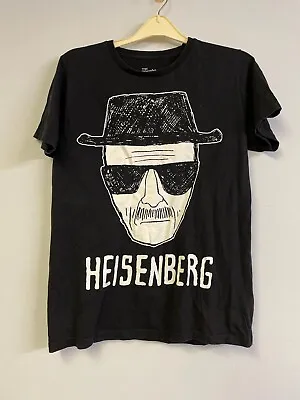 Buy Breaking Bad Men Heisenberg Sketch T-shirt Black Size S • 9.99£