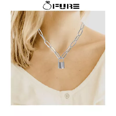Buy Cool Punk Hip Hop Choker Long Multilayer Necklace Chains Fashion Jewelry Women • 3.99£