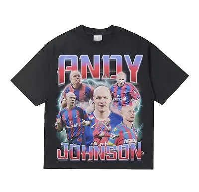 Buy Andy Johnson Bootleg T- Shirt Crystal Palace Cotton London • 41.99£