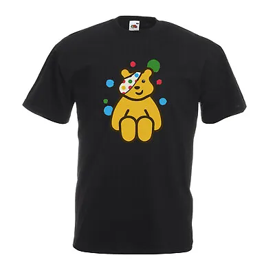 Buy New Boys Girls Spotty Pudsey Bear Setting T-Shirt Charity Children In Need Top • 7.49£