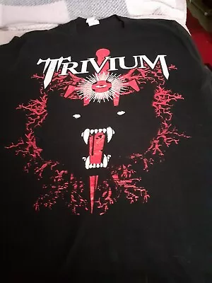 Buy Trivium Mens Rock Tshirt Size M Used • 4£