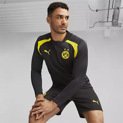 Buy Borussia Dortmund PUMA Football Prematch Sweatshirt Men • 46£