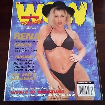 Buy WOW Magazine Sable 32 Page Inside Story Collectible Cover Vol 1 # 6 Wcw-Wwf-Ecw  • 40.21£