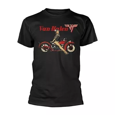 Buy Van Halen 'pinup Motorcycle' Black T-shirt - Official - Mtraf10900023xxl • 20£