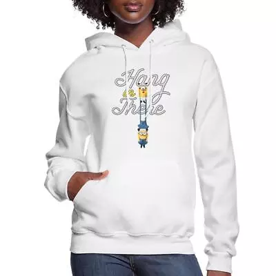 Buy Minions Merch Hang In There Officially Licensed Women's Hoodie • 44.65£