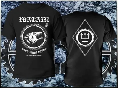 Buy WATAIN - Black Metal Militia Wolves Worldwide TS NEW, Black Metal, TRIBULATION • 18.99£