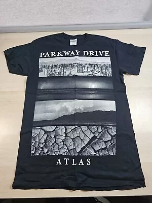 Buy Parkway Drive Atlas Album T-Shirt Graphic Print Gildan Cotton Size S Small • 19.99£