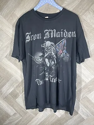 Buy Iron Maiden The Trooper 2011 Black T-Shirt, Size XL • 14.99£