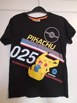 Buy Age 9-10 Pokémon Pikachu Character T-shirt • 3£