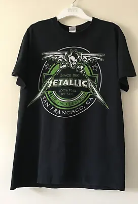 Buy METALLICA Seek And Destroy 100% Fuel By Vol Graphic T Shirt In Size Medium • 14.99£