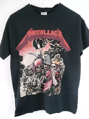 Buy Metallica Four Horseman Europe Tour 2014 T Shirt Used Small Rare Vintage • 20.77£