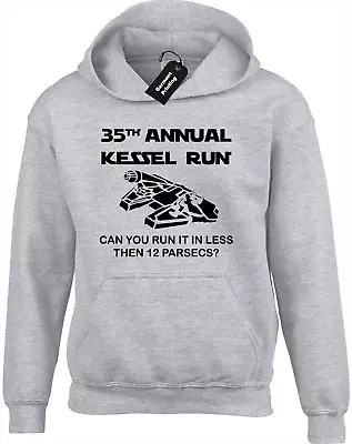 Buy 35th Annual Kessel Run Hoody Hoodie Funny Star Jedi Wars Han Solo Skywalker • 16.99£