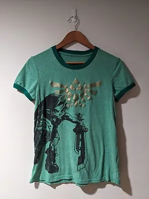 Buy Vintage 2010's The Legend Of Zelda Ocarina Of Time Navi Triforce Small T-Shirt • 28.49£