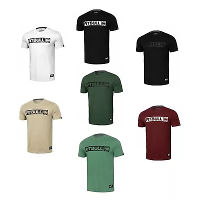 Buy Men's T-Shirt PitBull HILLTOP 170 PitBull West Coast Cotton Training Shirt • 21.59£