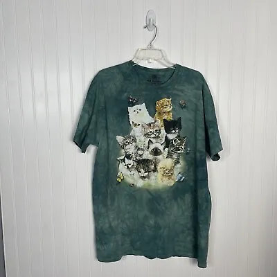 Buy The Mountain Shirt 2X Women Cats Kittens Multicolor Casual Jocelyn Schitts Creek • 18.99£