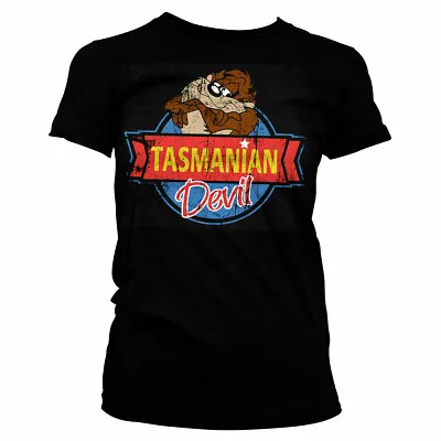 Buy Officially Licensed Looney Tunes - Tasmanian Devil Women's T-Shirt S-XXL Sizes • 17.75£