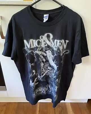 Buy Of Mice & Men Black T-Shirt Music Band Tee Size Large • 16.44£