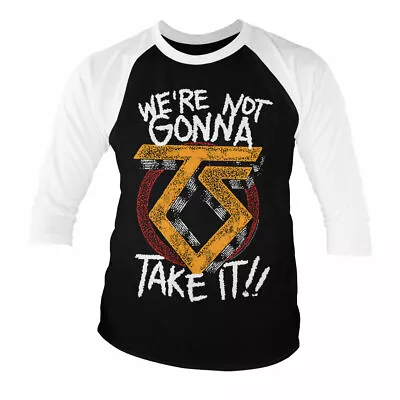 Buy Licensed Twisted Sister-We're Not Gonna Take It Baseball 3/4 Sleeve TShirt S-XXL • 24.12£
