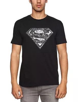 Buy SUPERMAN- DISTRESSED LOGO Official T Shirt Mens Licensed Merch New • 14.95£