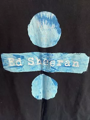 Buy Ed Sheeran Divide T-Shirt Black Short Sleeve, Kids, Large Youth, Ages 9-11 • 3.99£