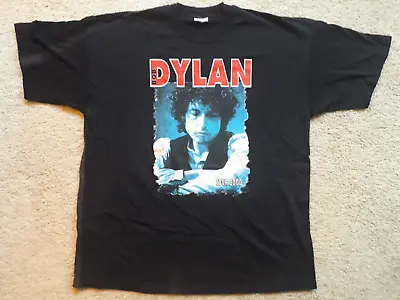 Buy BOB DYLAN Vintage 2000 European Tour T Shirt Black L Folk Blues Neil Young LP CD • 90£