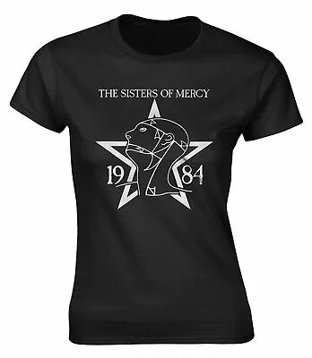 Buy The Sisters Of Mercy 1984 Logo Ladies/Black/T Shir/ Classic/Tee/Gift • 11.99£