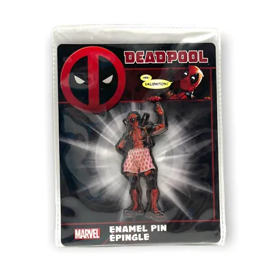 Buy Marvel Deadpool Shallow Fellow Collectible Enamel Pin Culturefly Exclusive Merch • 8.69£