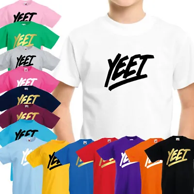Buy YEET LazarBeam Merch Adult's Kid's Boy's Girls T-Shirt Tees Tops Gaming Youtube  • 6.99£
