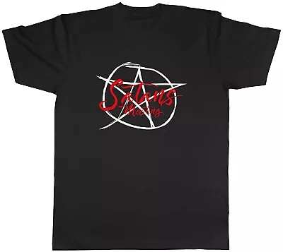 Buy Satans Meeting Mens T-Shirt Devil 666 Gothic Demon Unisex Tee Gift • 8.99£