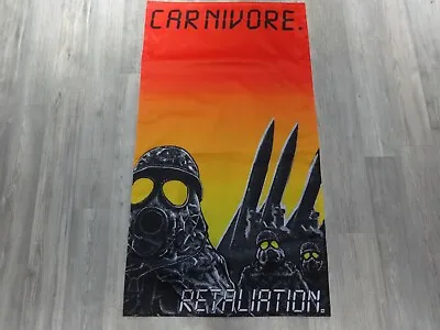 Buy Carnivore Flag Flagge Poster Thrash Metal Exodus Type O Negative Sleep  • 21.63£