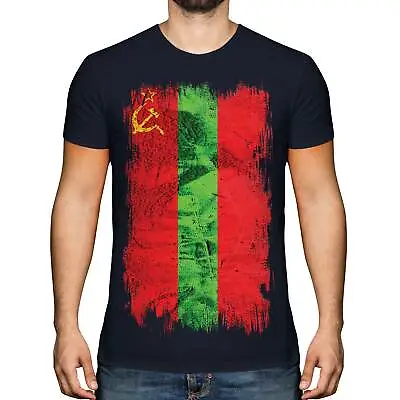 Buy Transnistria Grunge Flag Mens T-shirt Tee Top Gift Shirt Clothing Jersey • 9.95£