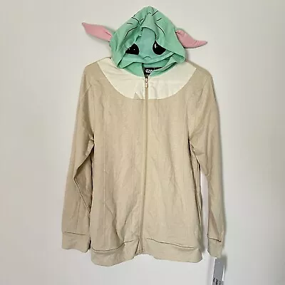 Buy NEW Star Wars Grogu (Yoda) Kids Zip Up Hoodie, Size XL • 11.81£