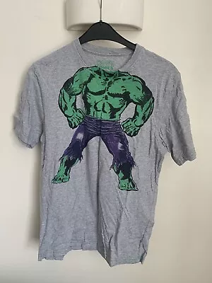 Buy Men's Incredible Hulk Marvel Vintage T-Shirt Used Size S Small Over 10 Years Old • 3.99£