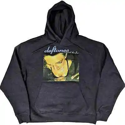 Buy Deftones - Unisex Pullover Hoodie Around The Fur | [Blue ] | Rock • 40.49£