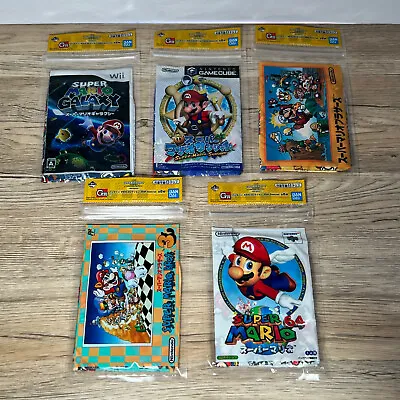 Buy Super Mario Package Towel Collection 5 Set Ichiban Kuji Japan Face Cloth Hand • 24.99£