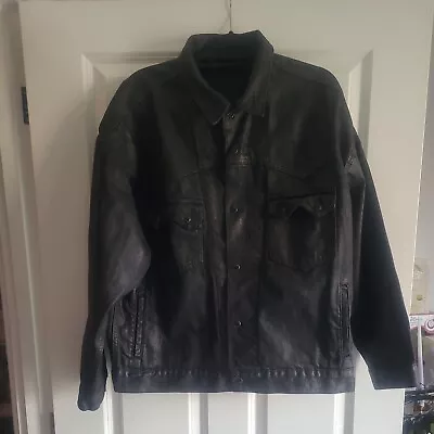 Buy LEVI'S WESTERN TRUCKER BLACKS Denim Jacket • 15£