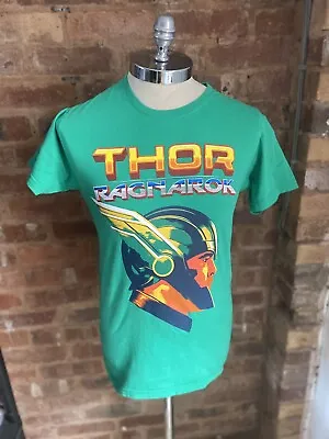 Buy Marvel Thor Ragnarok Green Printed T Shirt Size M Medium • 10.95£