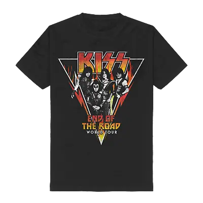 Buy Kiss End Of The Road World Tour Triangle Official Merch T-shirt M/L/XL New • 23.80£