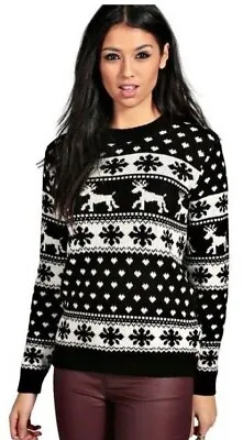 Buy Womens Christmas Jumper Unisex Ladies Xmas Knit Sweater Novelty • 17.99£
