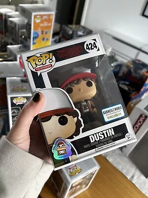 Buy Funko Pop! Television Stranger Things Dustin #424 Barnes & Noble Exclusive • 44.99£