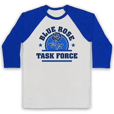 Buy Twin Peaks Blue Rose Task Force David Lynch Cult Tv 3/4 Sleeve Baseball Tee • 23.99£