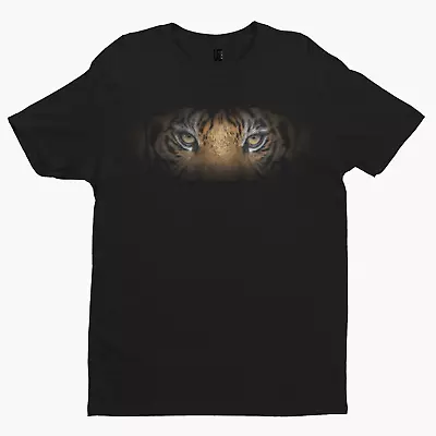 Buy Tiger Eyes T-Shirt - Cool Funny Retro Mens Unisex Designer TV Film Animal Top • 10.79£