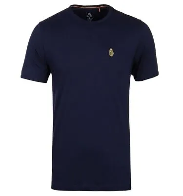 Buy Men's Luke 1977 Trousersnake Crew Neck T-Shirt In Blue • 12.34£