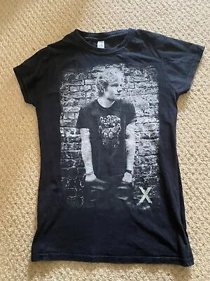 Buy Womens Ed Sheeran X Tour T Shirt XS-S • 4.99£
